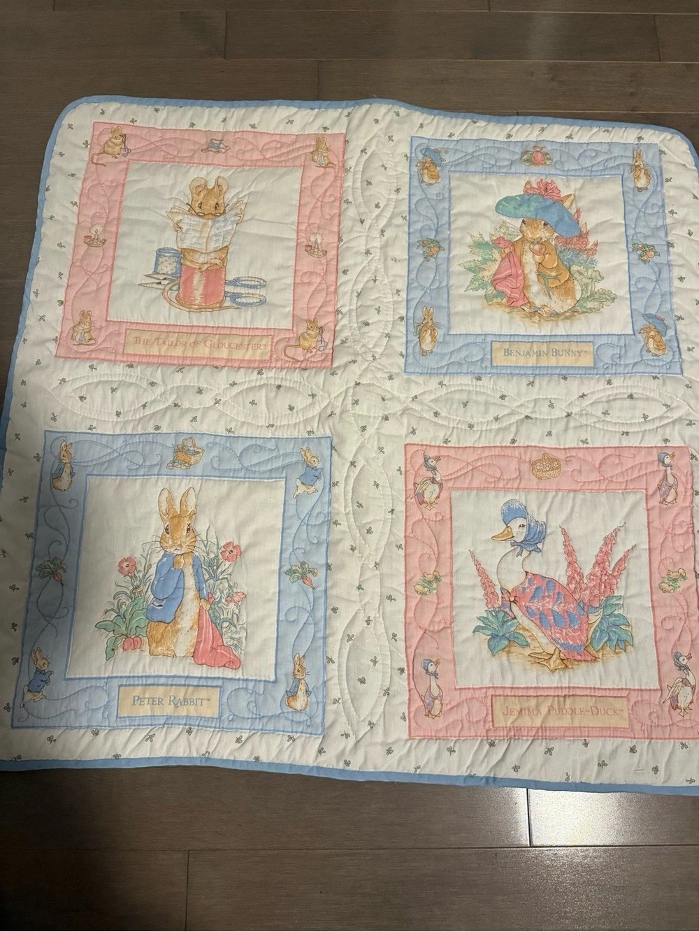 Vintage Beatrix potterPatchwork Quilt